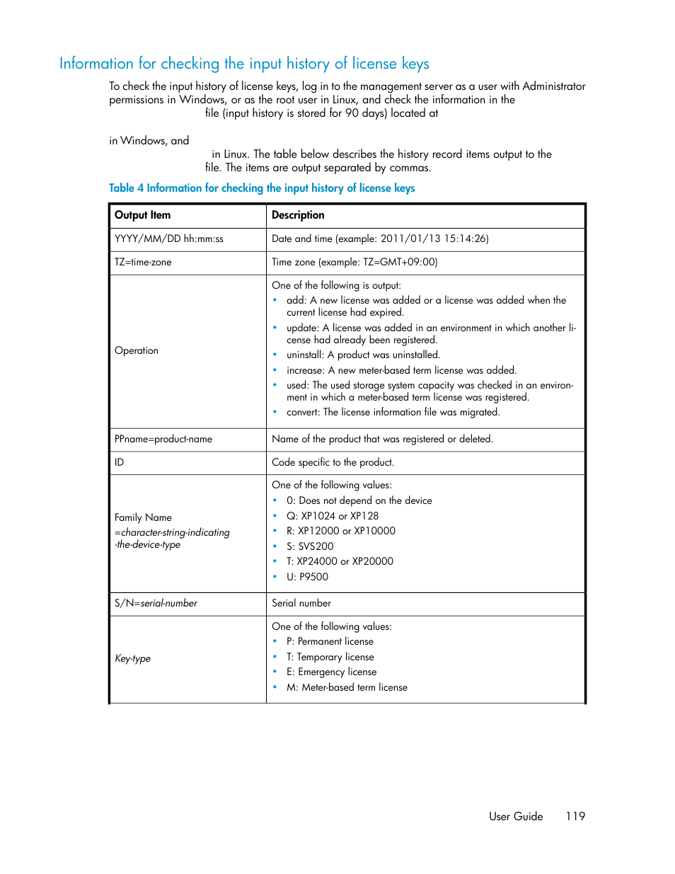 HP XP Racks User Manual | Page 119 / 158