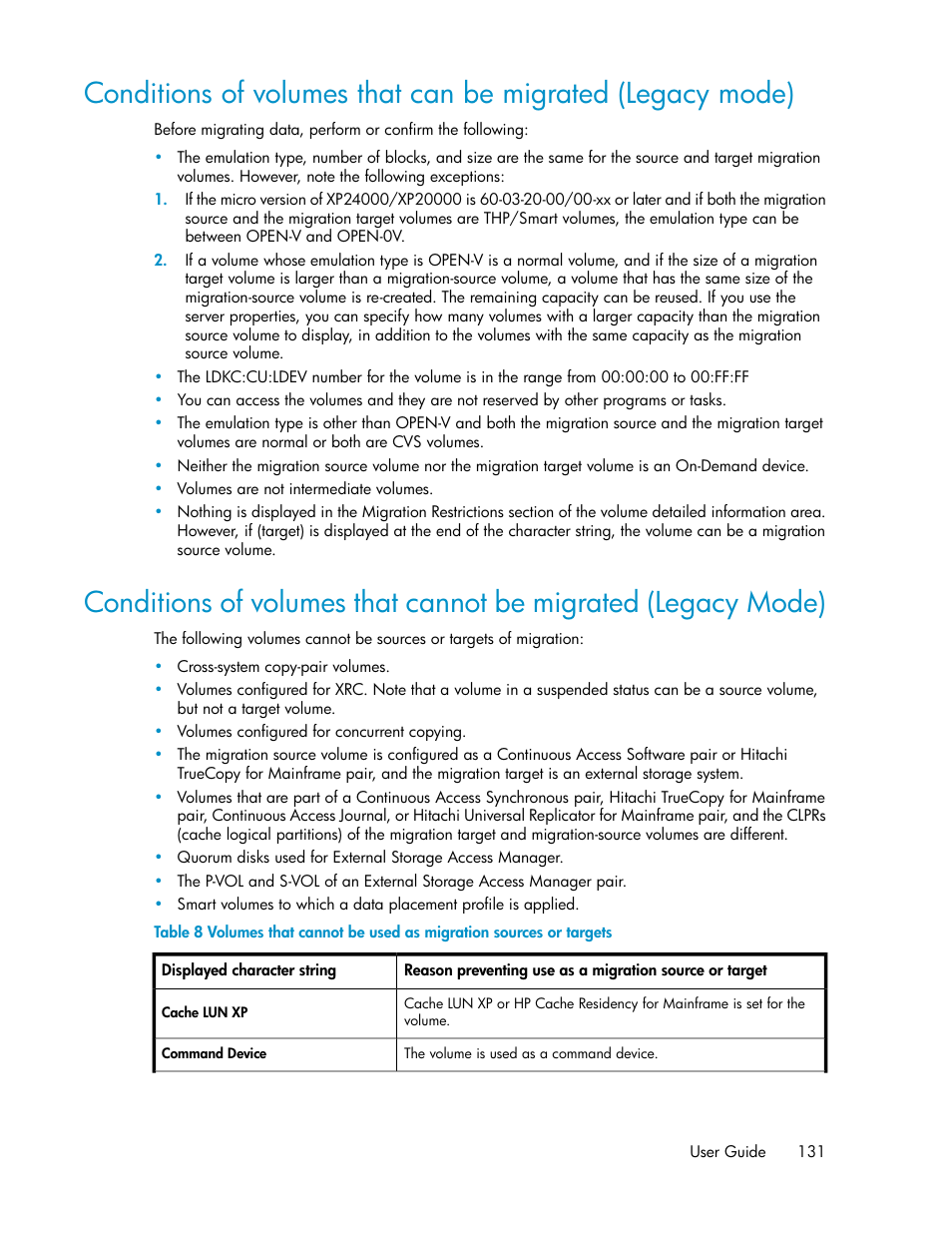 HP XP Racks User Manual | Page 131 / 158