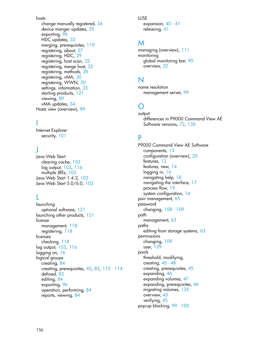 HP XP Racks User Manual | Page 156 / 158