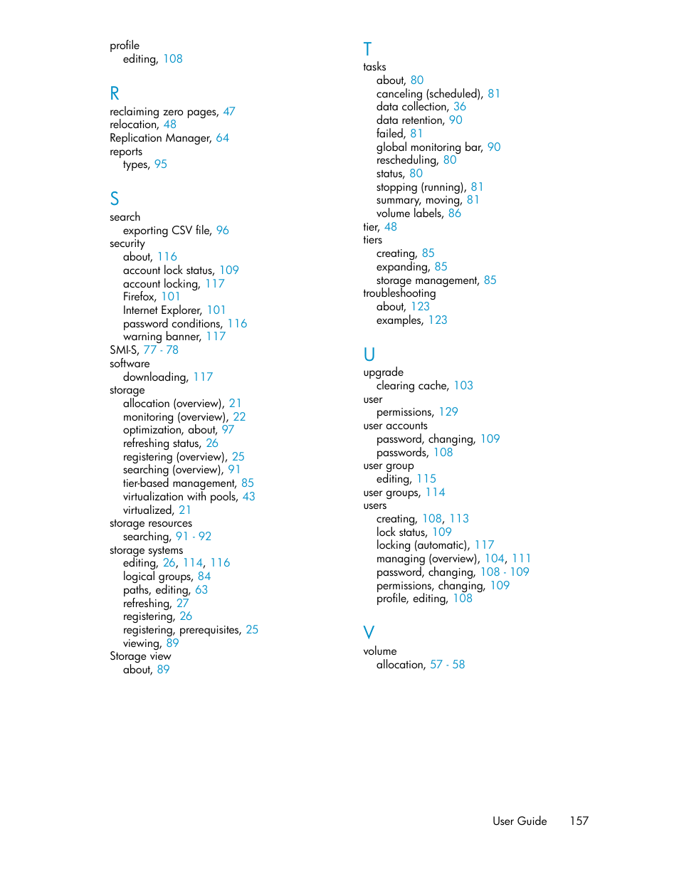 HP XP Racks User Manual | Page 157 / 158