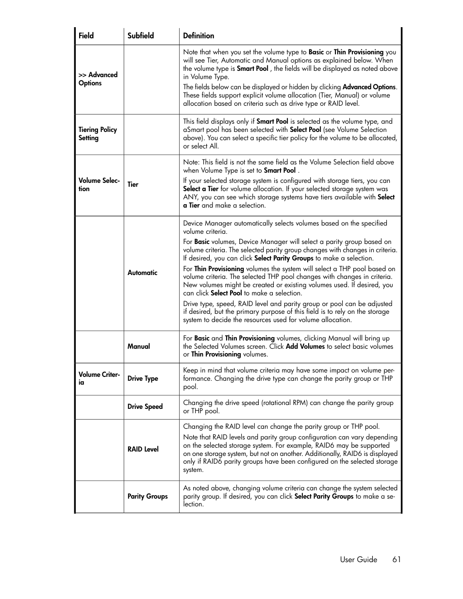 HP XP Racks User Manual | Page 61 / 158