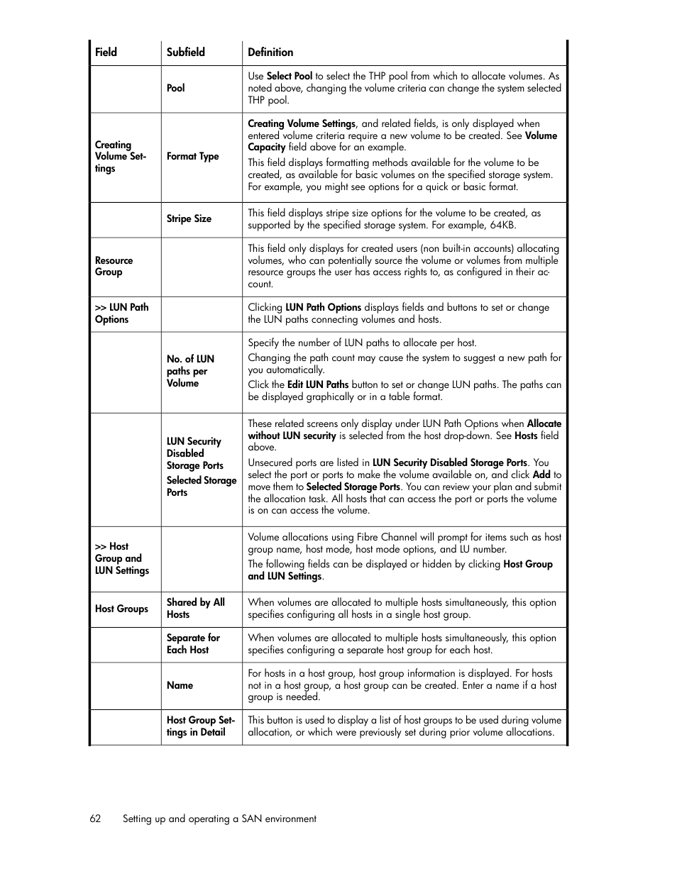 HP XP Racks User Manual | Page 62 / 158