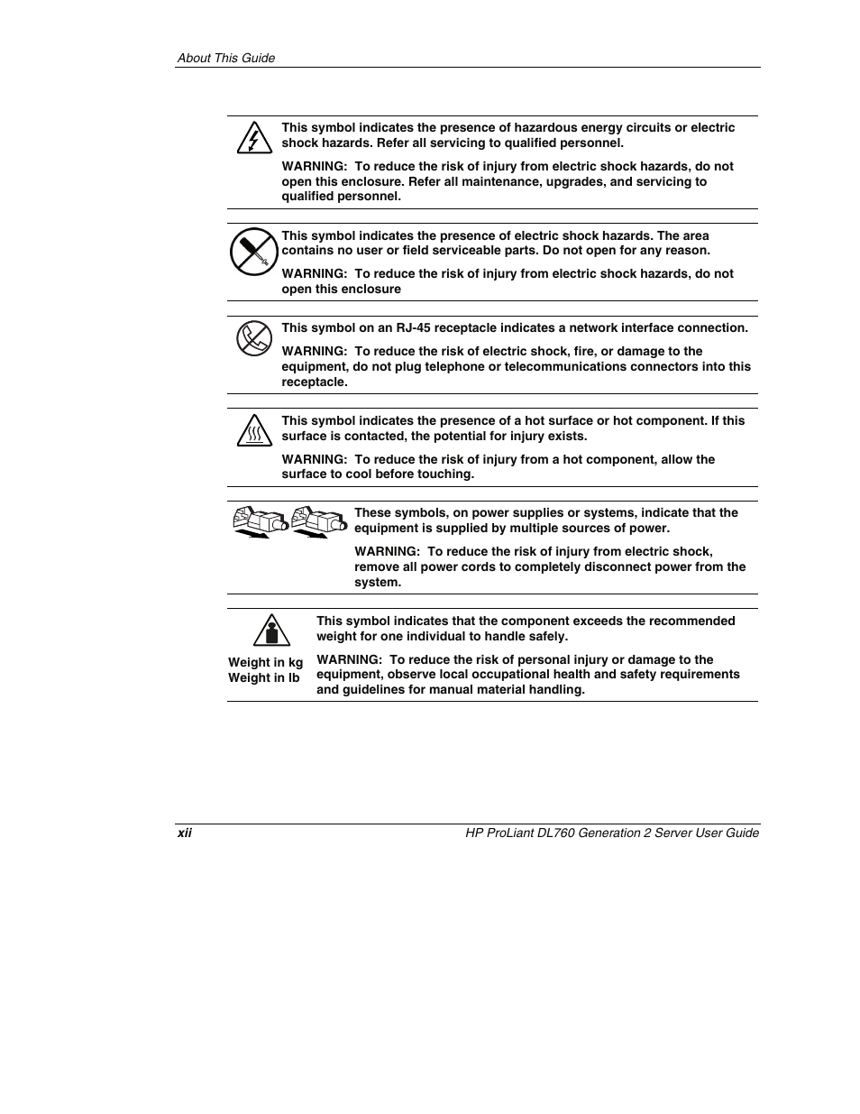 HP ProLiant DL760 G2 Server User Manual | Page 11 / 299