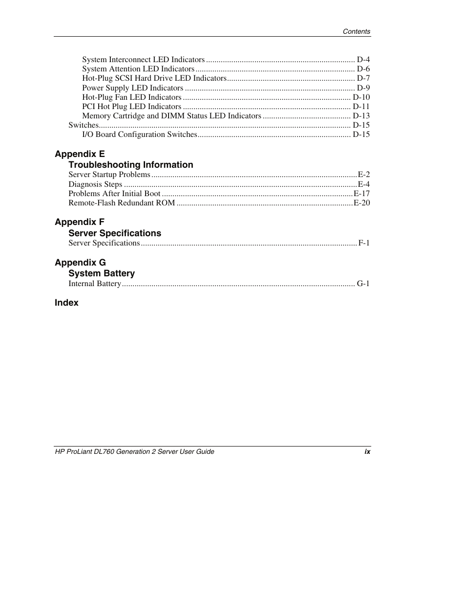 HP ProLiant DL760 G2 Server User Manual | Page 9 / 299