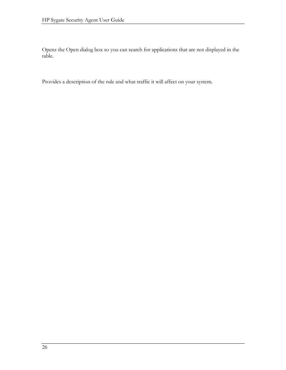 Chapter 4. working with rules, Browse rule summary field | HP Compaq t5720 Thin Client User Manual | Page 36 / 76