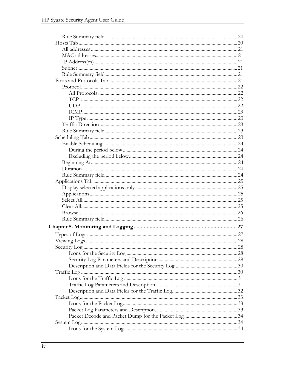 HP Compaq t5720 Thin Client User Manual | Page 4 / 76