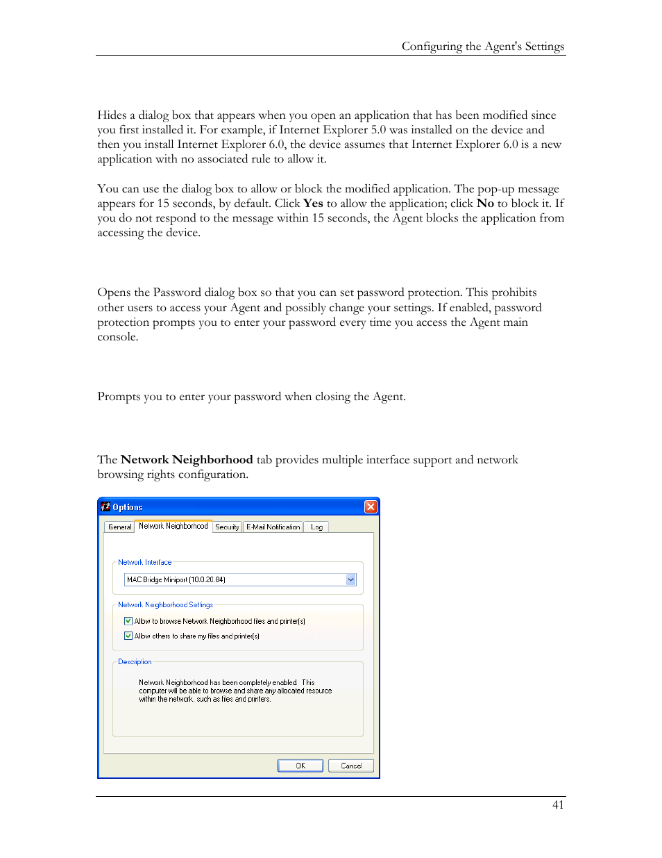 Network neighborhood tab | HP Compaq t5720 Thin Client User Manual | Page 51 / 76
