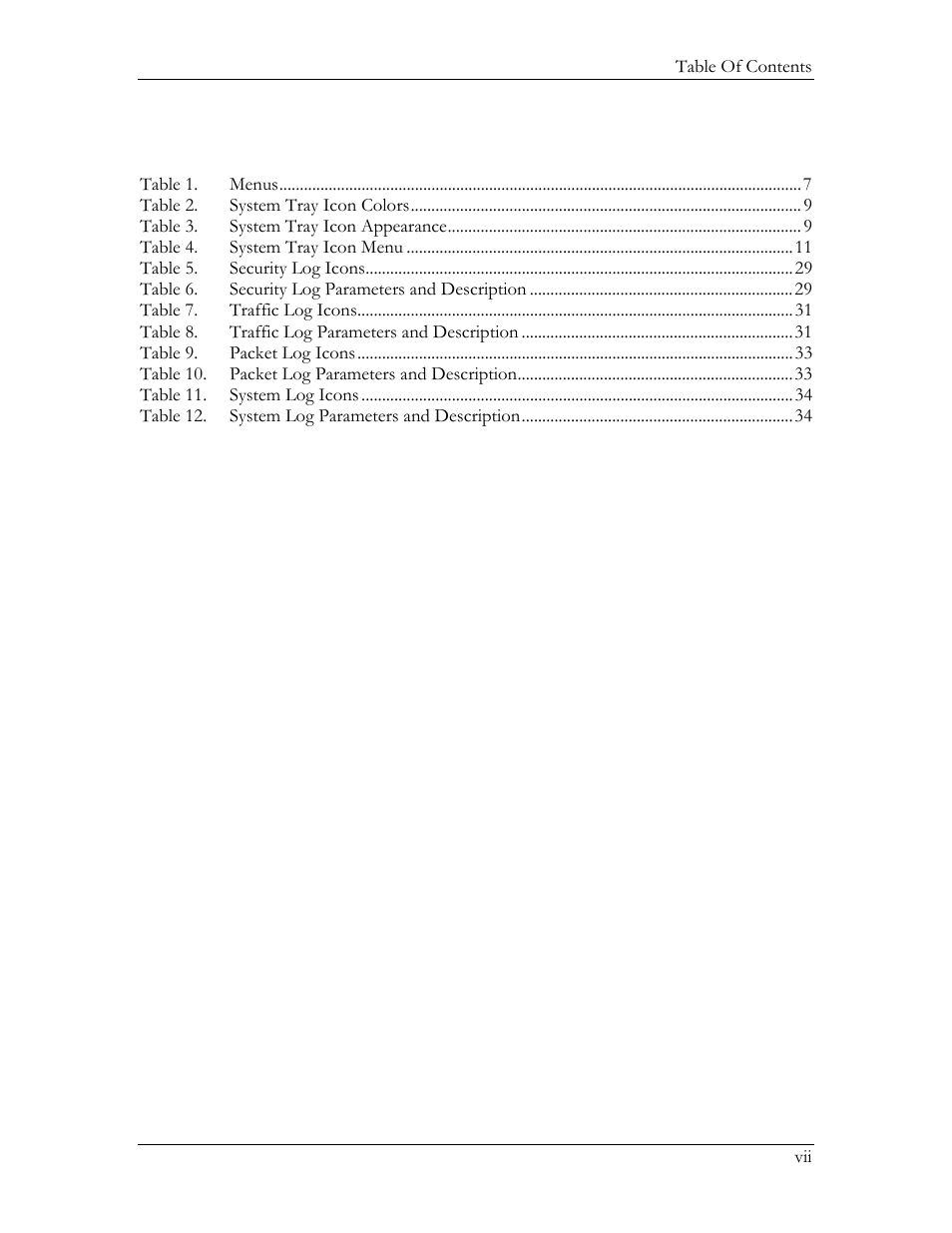 List of tables | HP Compaq t5720 Thin Client User Manual | Page 7 / 76