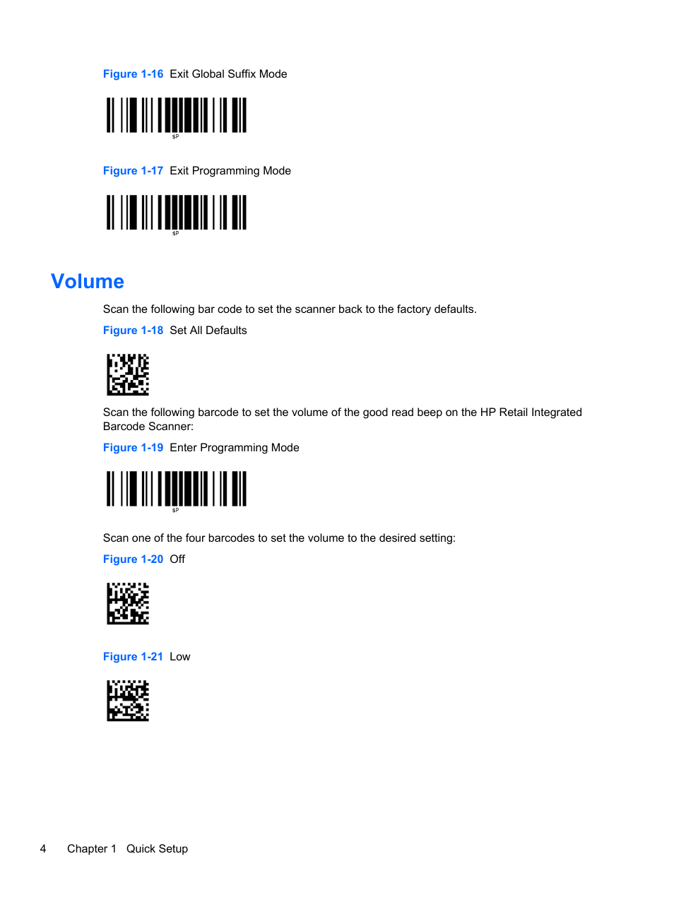 Volume | HP RP7 Retail System Model 7800 User Manual | Page 10 / 32