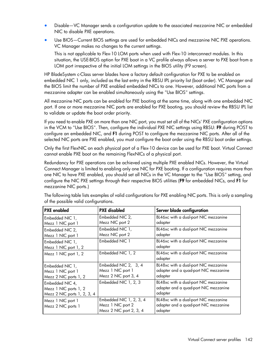 HP Virtual Connect 8Gb 24-port Fibre Channel Module for c-Class BladeSystem User Manual | Page 142 / 262