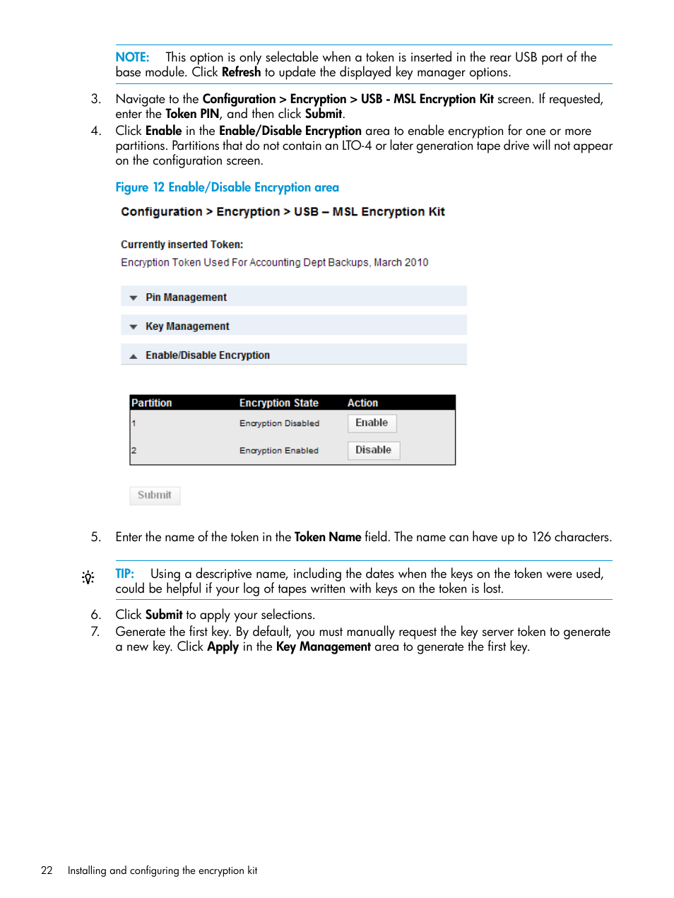 HP StoreEver MSL Tape Libraries User Manual | Page 22 / 51