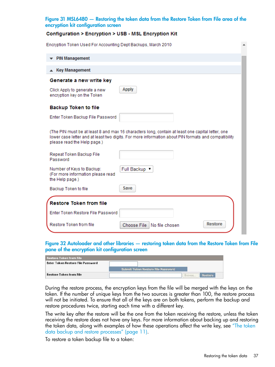 HP StoreEver MSL Tape Libraries User Manual | Page 37 / 51