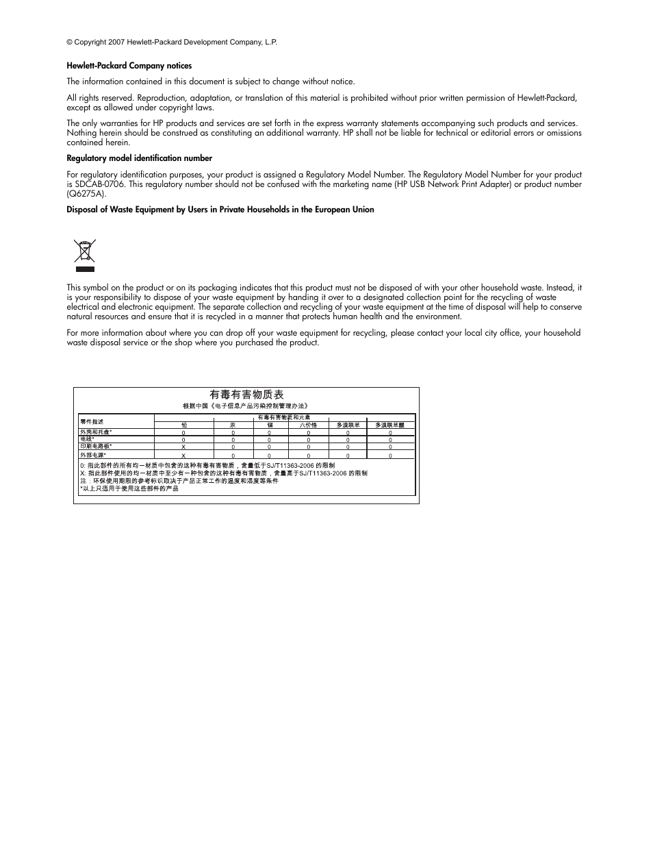 HP USB Network Print Adapter User Manual | Page 2 / 18