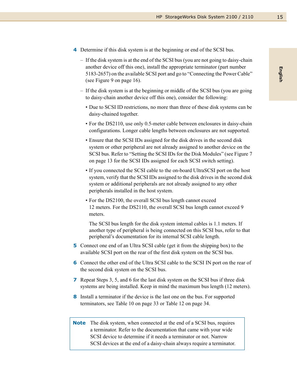 HP StorageWorks 2110 Disk System User Manual | Page 15 / 42
