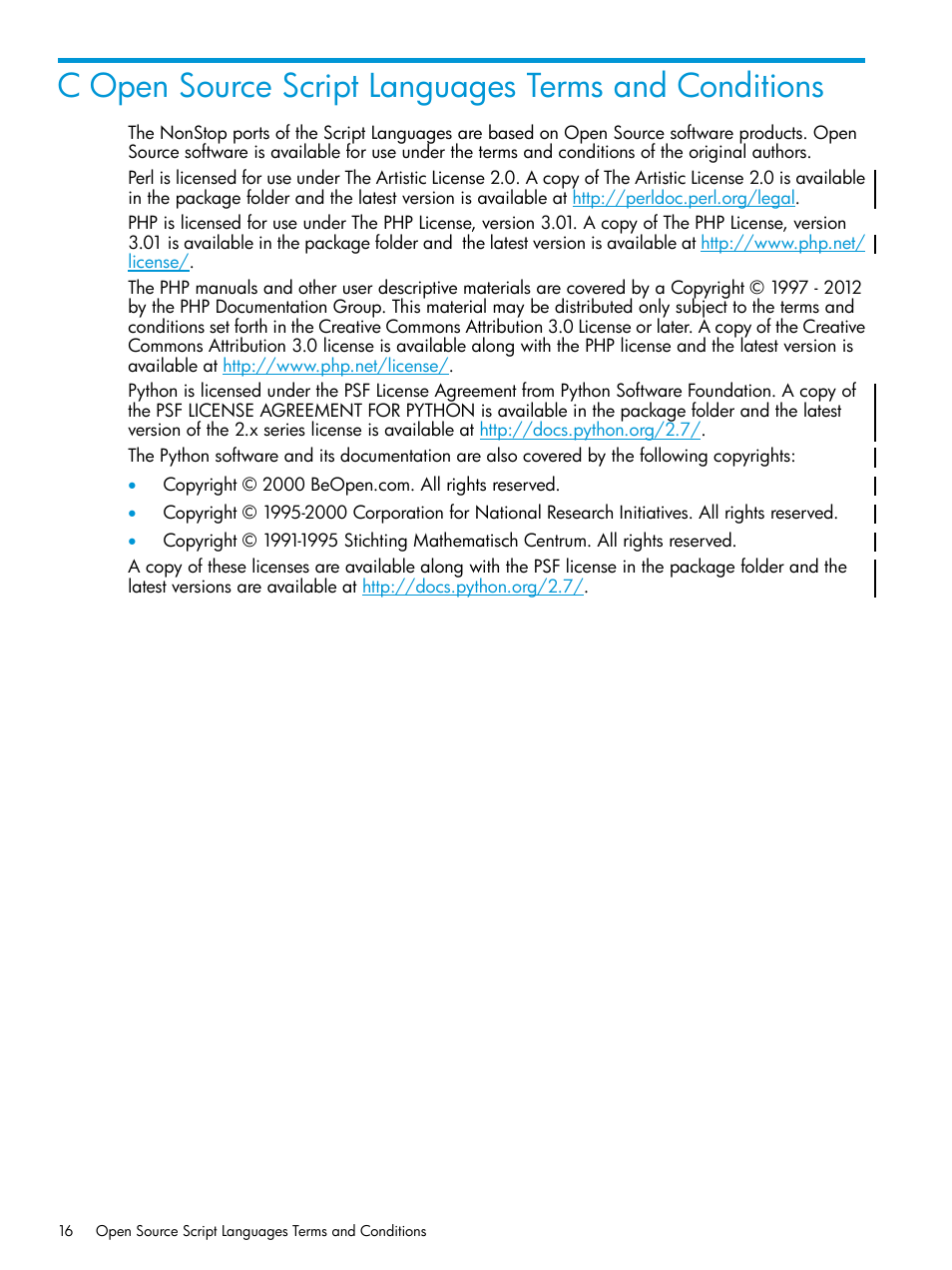 HP Integrity NonStop J-Series User Manual | Page 16 / 17