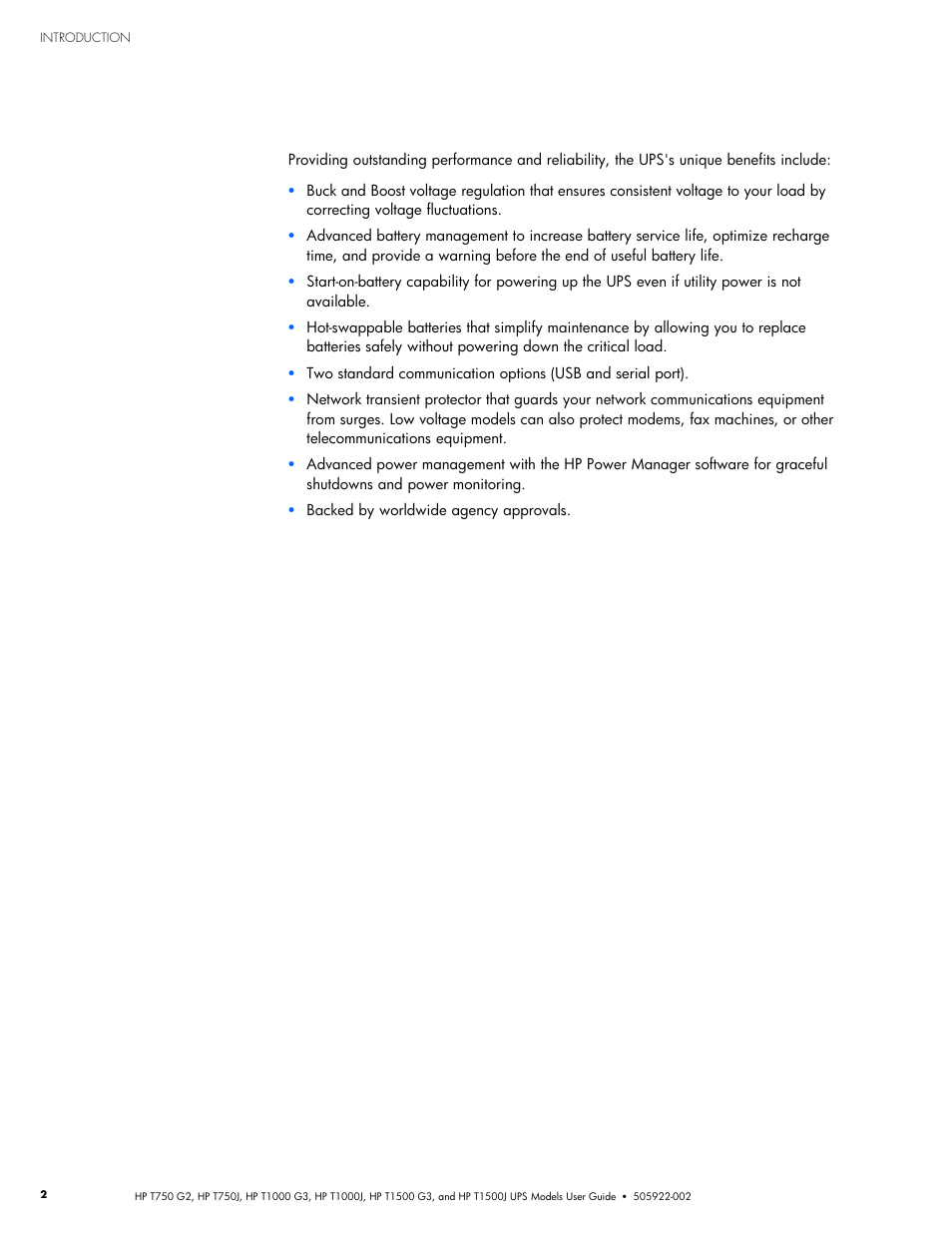 HP Tower Uninterruptible Power System User Manual | Page 9 / 38