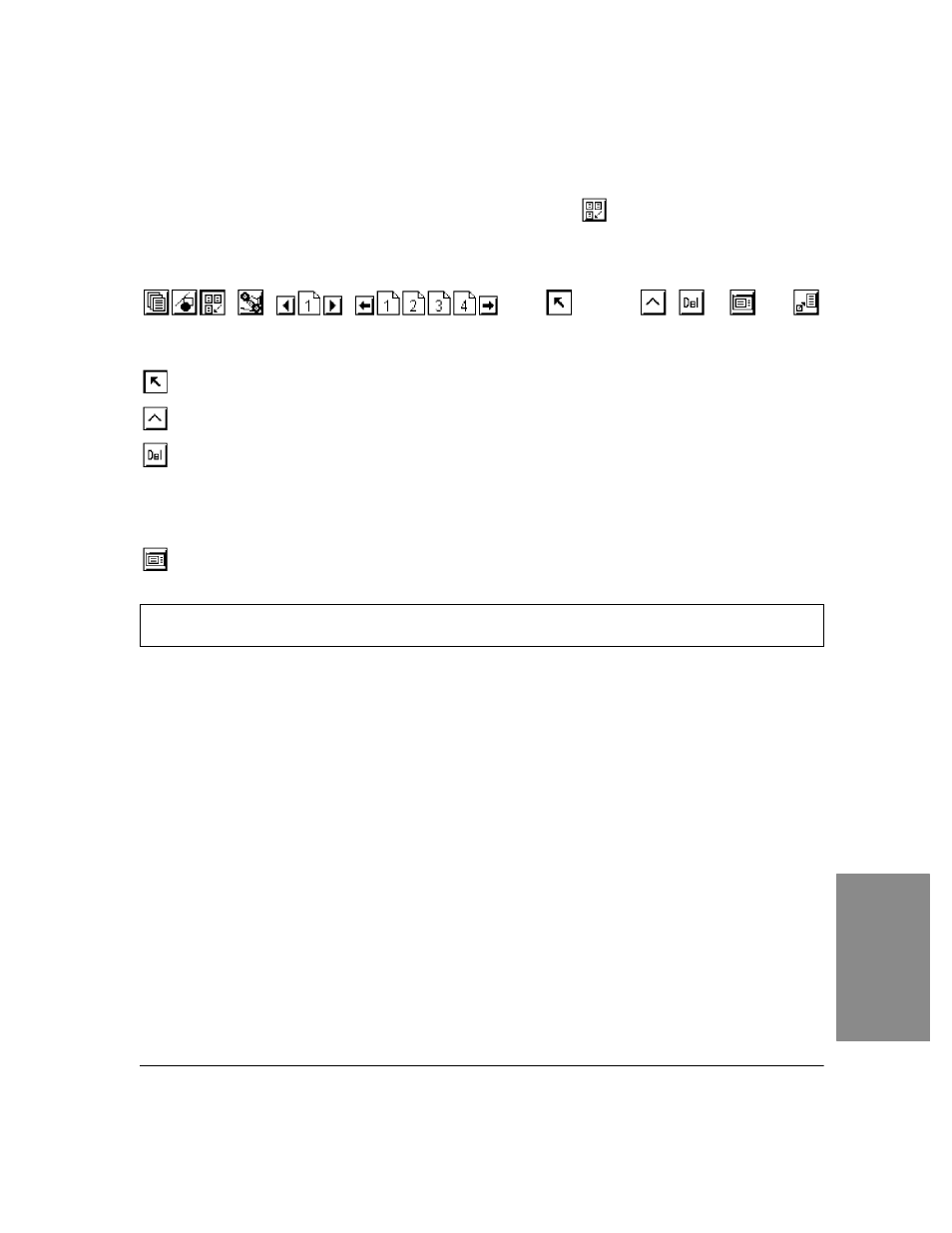 The thumbnail toolbar | HP Officejet Lx All-in-One User Manual | Page 107 / 223