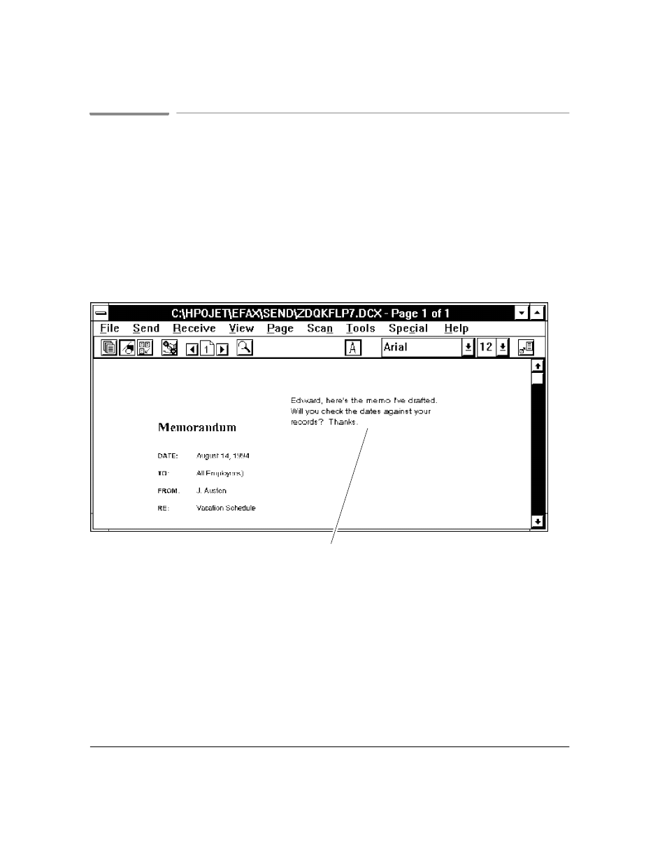 Adding text to a fax | HP Officejet Lx All-in-One User Manual | Page 114 / 223