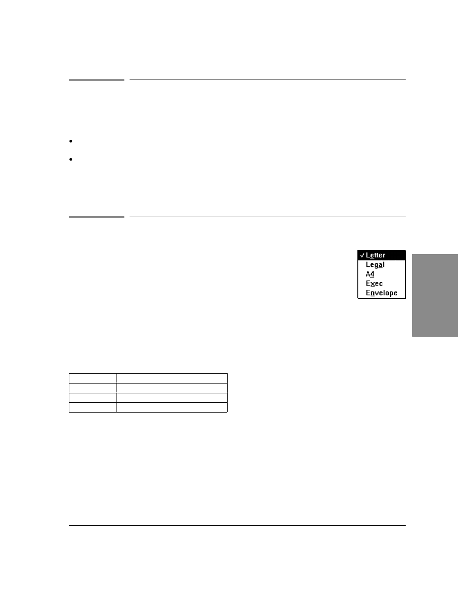 Routing received faxes, Changing the loaded paper size | HP Officejet Lx All-in-One User Manual | Page 44 / 223