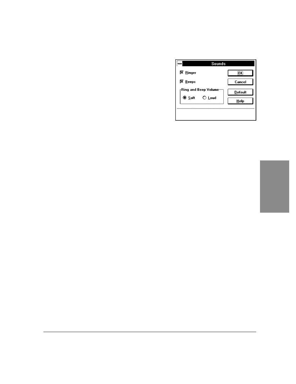 Controlling rings and beeps, Controlling outgoing fax tones | HP Officejet Lx All-in-One User Manual | Page 46 / 223