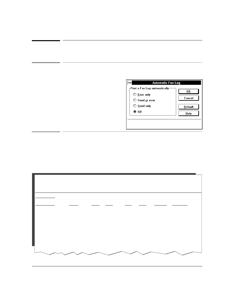 Printing logs and reports, Controlling the printing of fax logs, Printing fax logs | HP Officejet Lx All-in-One User Manual | Page 47 / 223