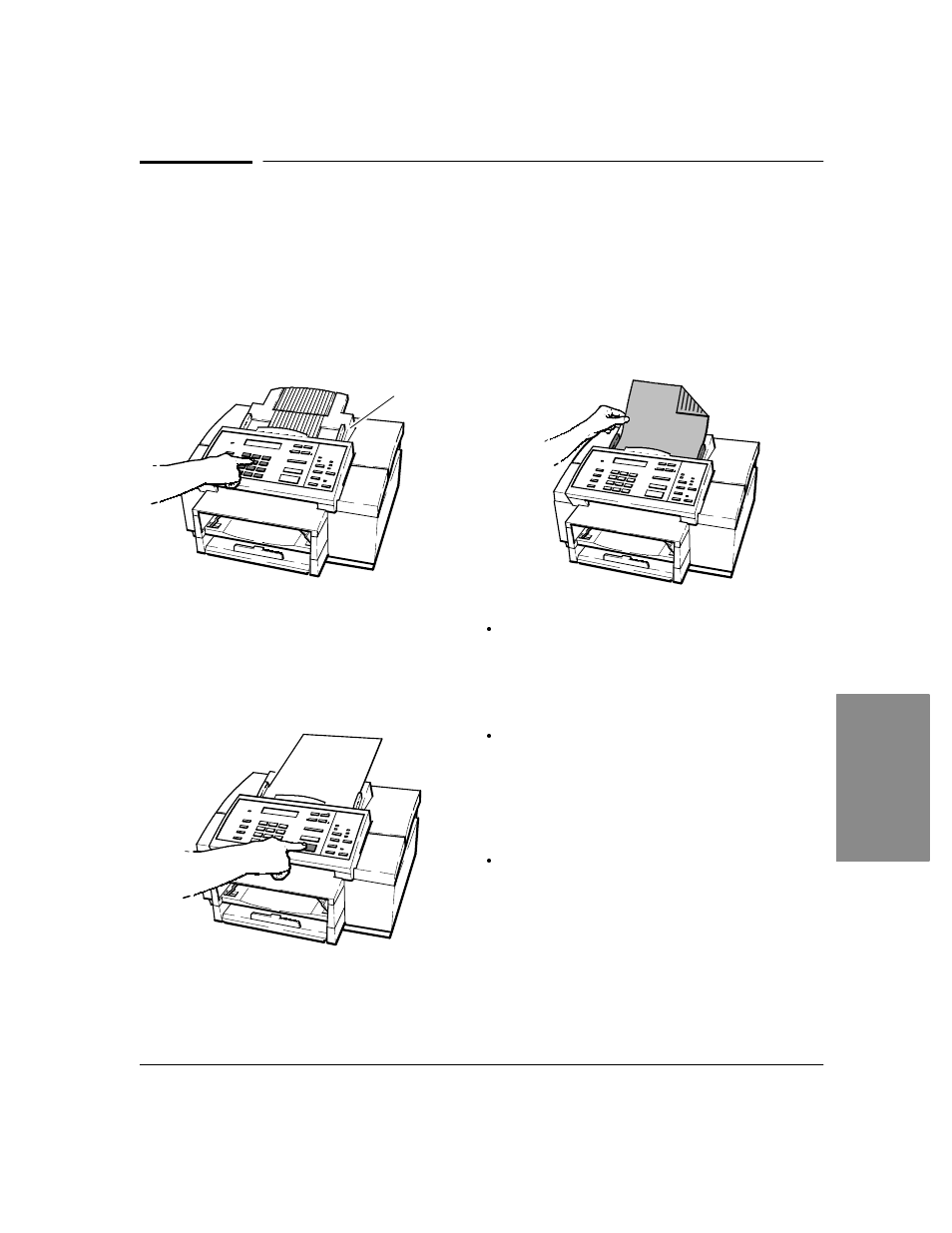Sending a paper fax, Helpful hints | HP Officejet Lx All-in-One User Manual | Page 61 / 223