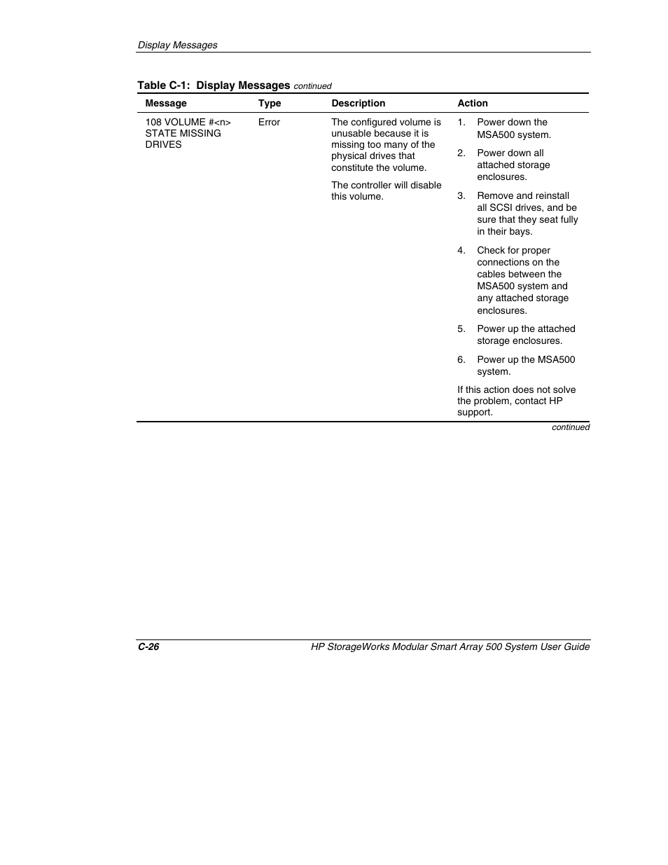 HP StorageWorks 500 Modular Smart Array User Manual | Page 118 / 157