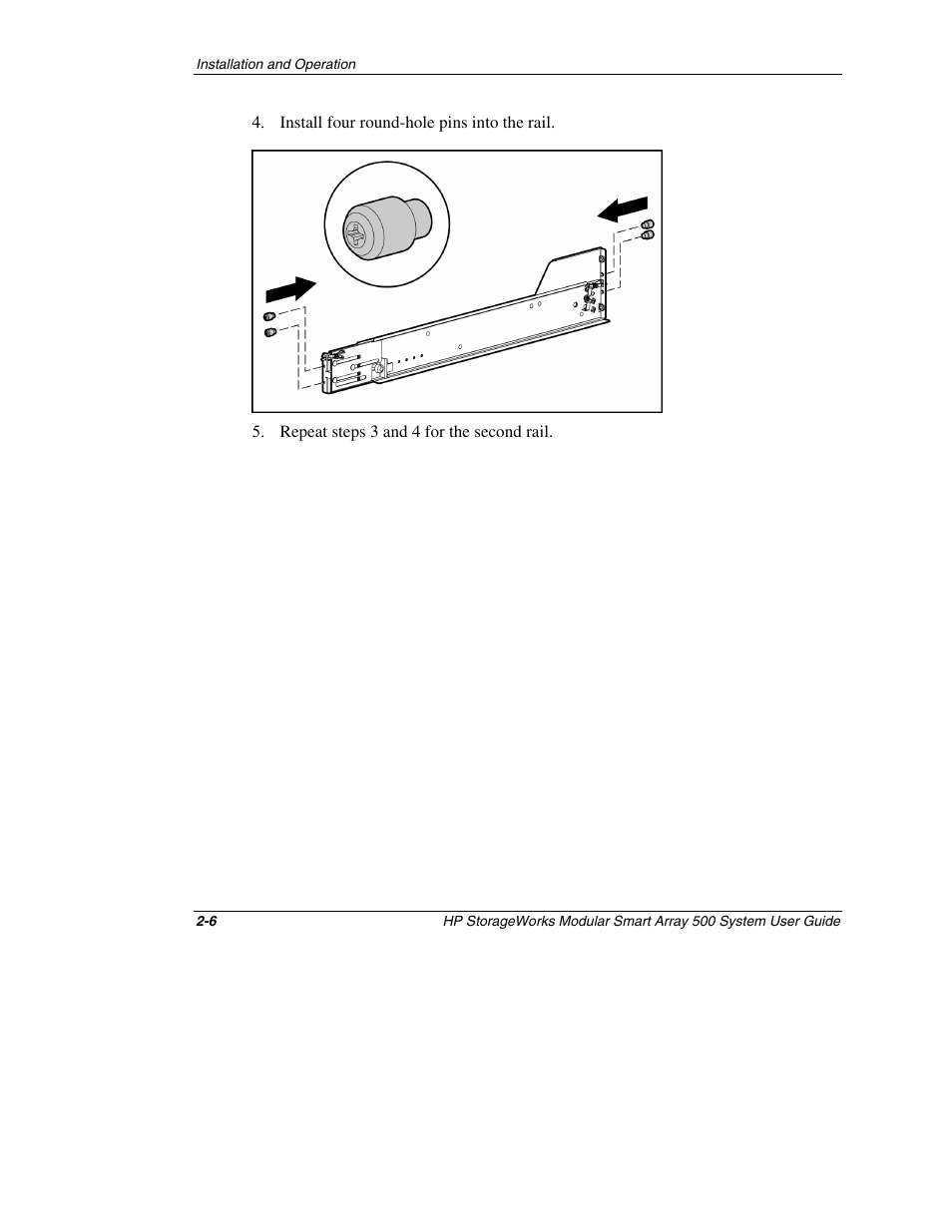 HP StorageWorks 500 Modular Smart Array User Manual | Page 34 / 157