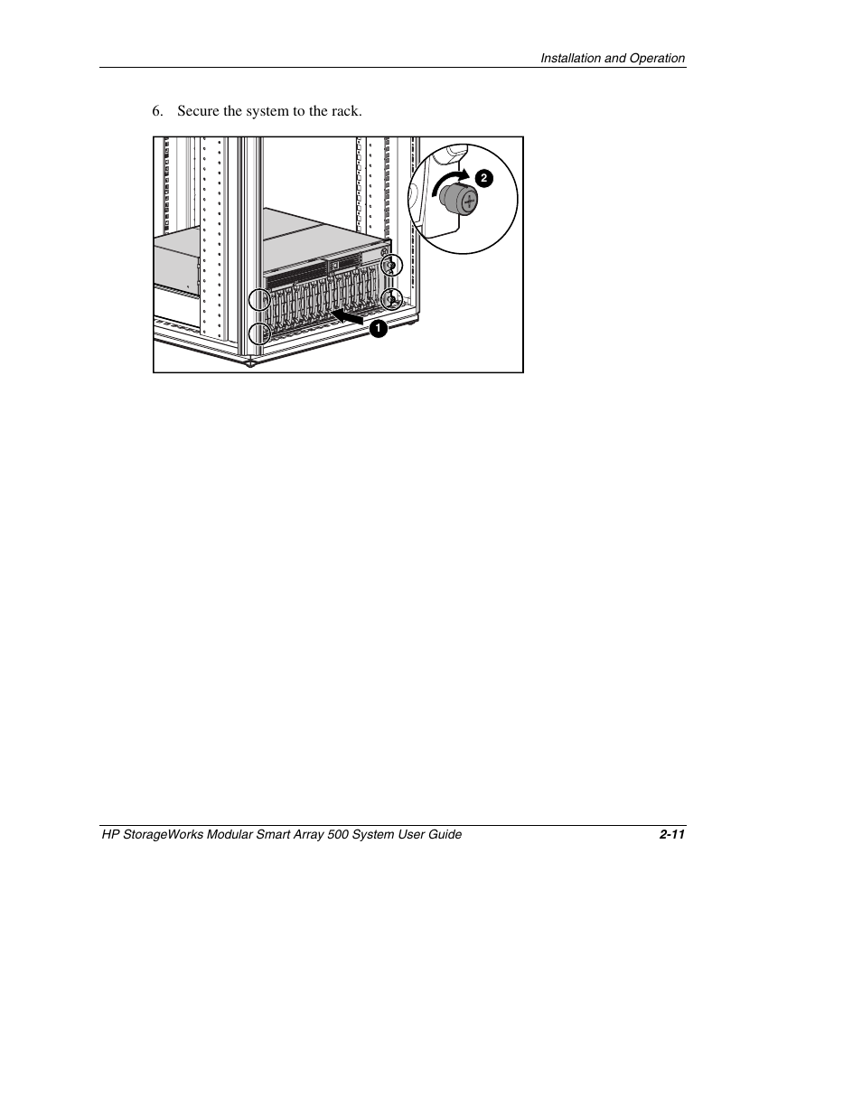 HP StorageWorks 500 Modular Smart Array User Manual | Page 39 / 157