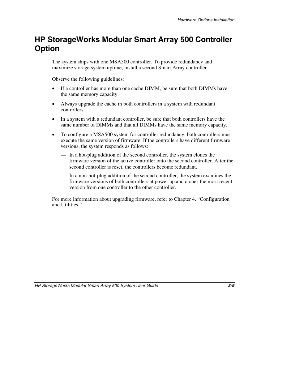 HP StorageWorks 500 Modular Smart Array User Manual | Page 53 / 157