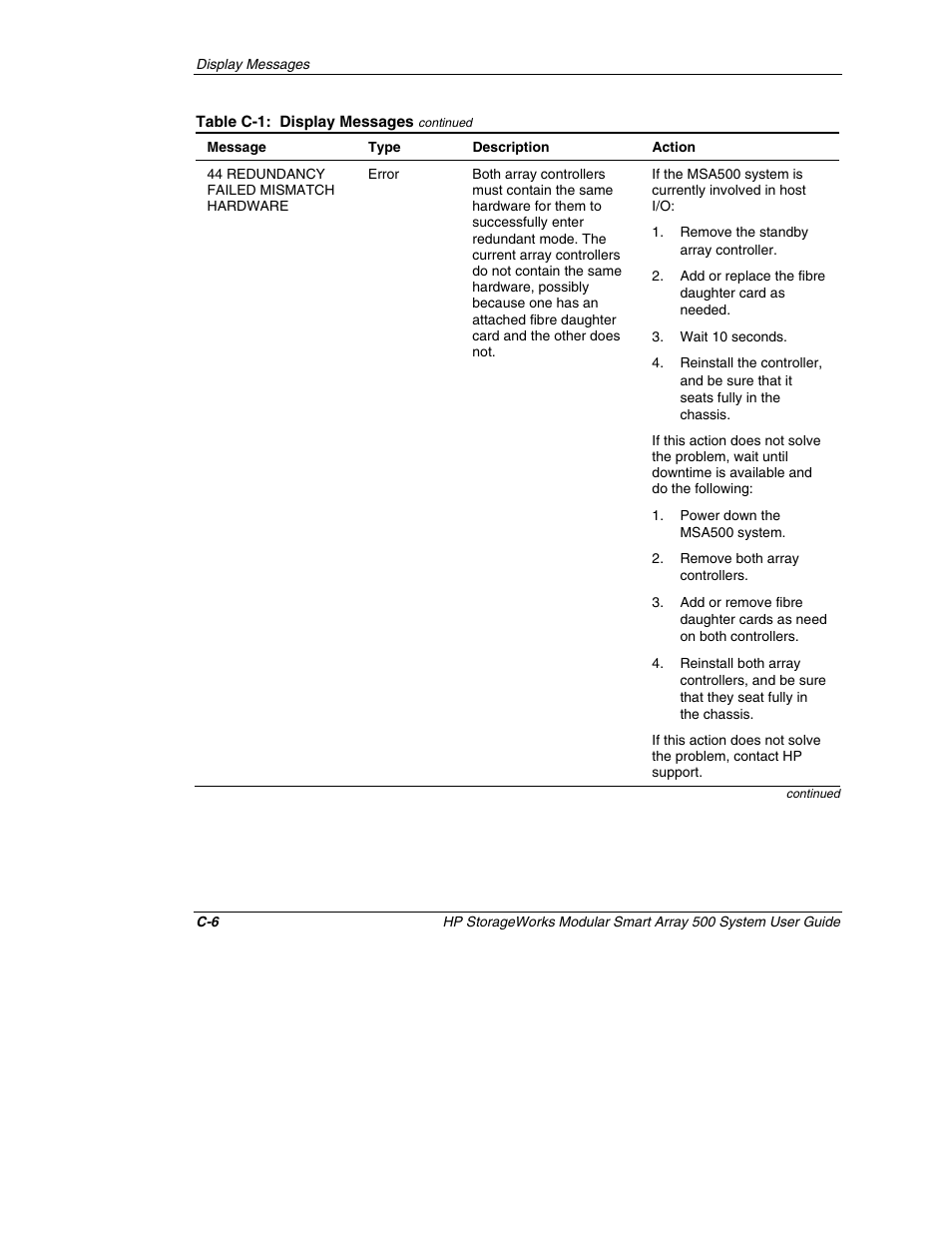 HP StorageWorks 500 Modular Smart Array User Manual | Page 98 / 157