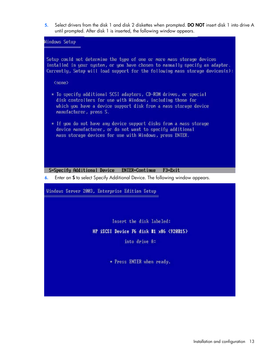 HP NC382i Integrated Dual Port PCI Express Gigabit Server Adapter User Manual | Page 13 / 25