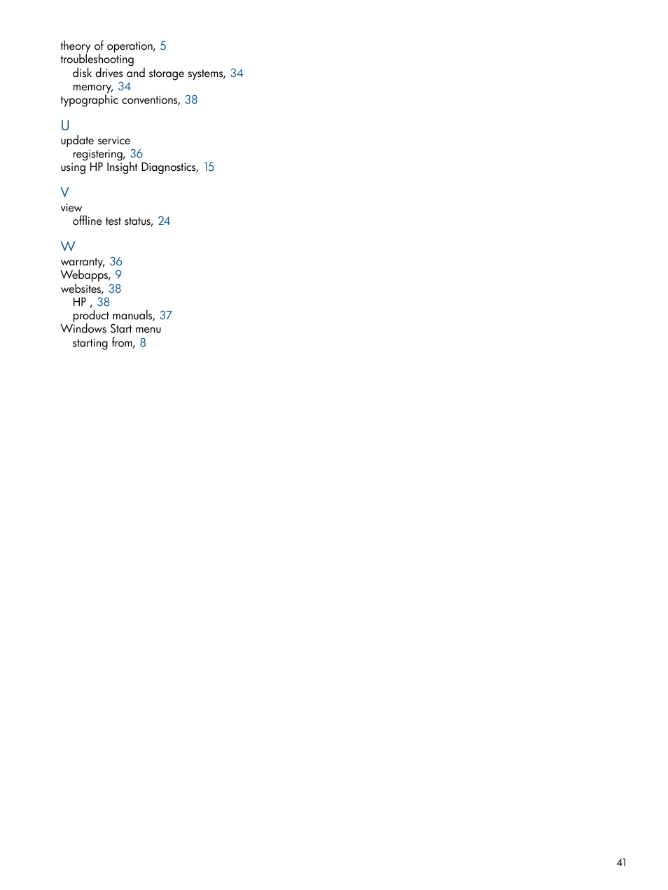 HP ProLiant SL230s Gen8 Server User Manual | Page 41 / 41