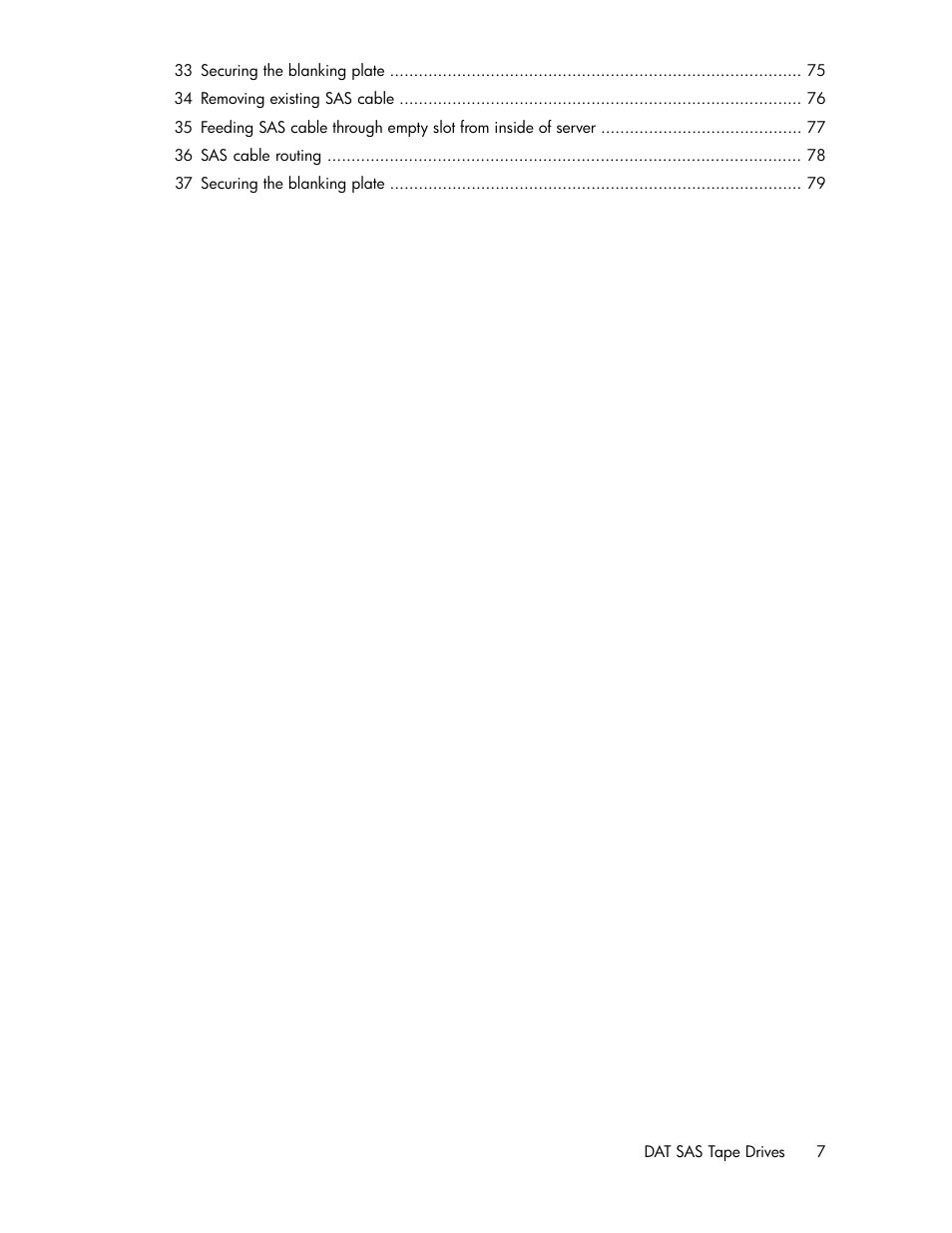 HP StoreEver DAT Tape Drives User Manual | Page 7 / 84