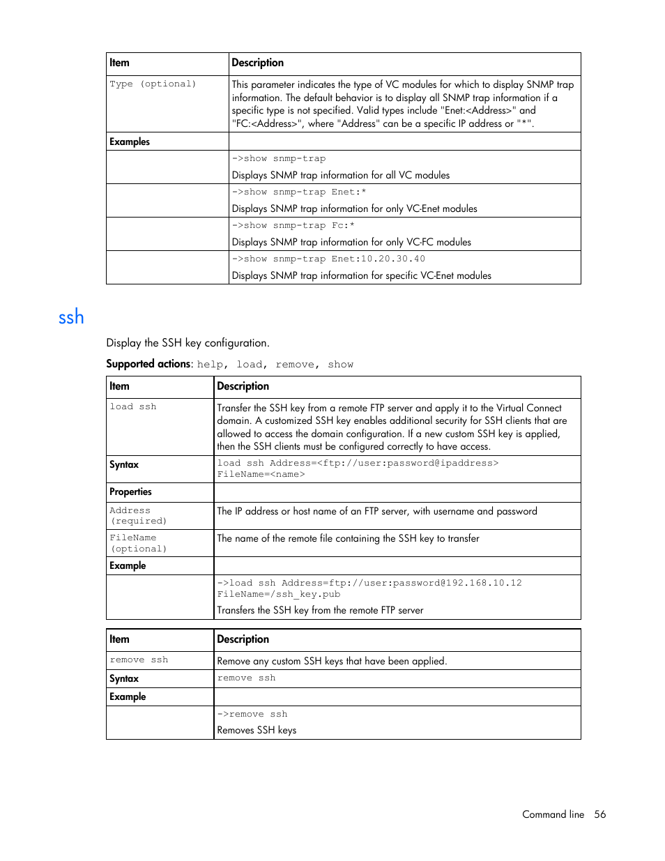 HP Virtual Connect 1.10Gb-F Ethernet Module for c-Class BladeSystem User Manual | Page 56 / 90