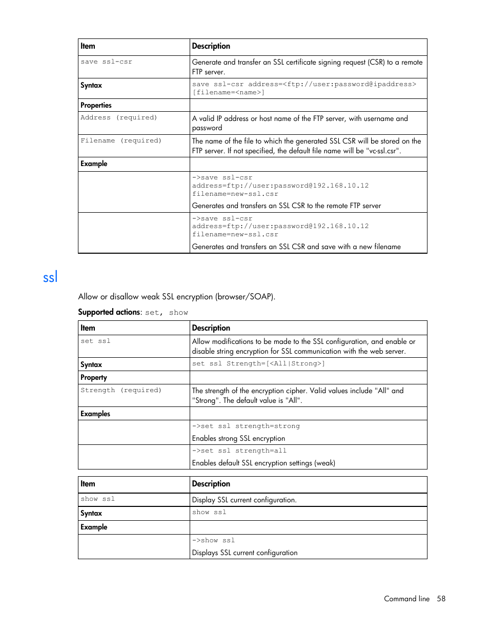 HP Virtual Connect 1.10Gb-F Ethernet Module for c-Class BladeSystem User Manual | Page 58 / 90