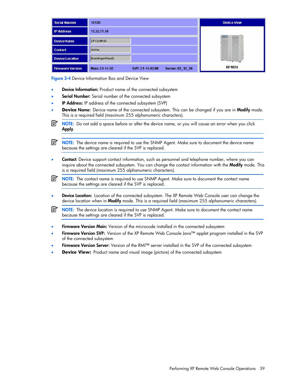 HP StorageWorks XP Remote Web Console Software User Manual | Page 39 / 100