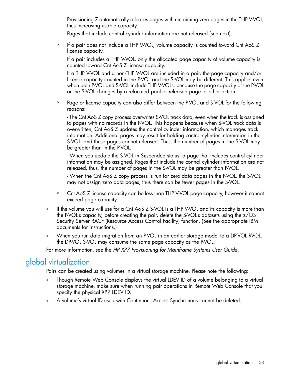 Global virtualization | HP XP7 Storage User Manual | Page 53 / 195