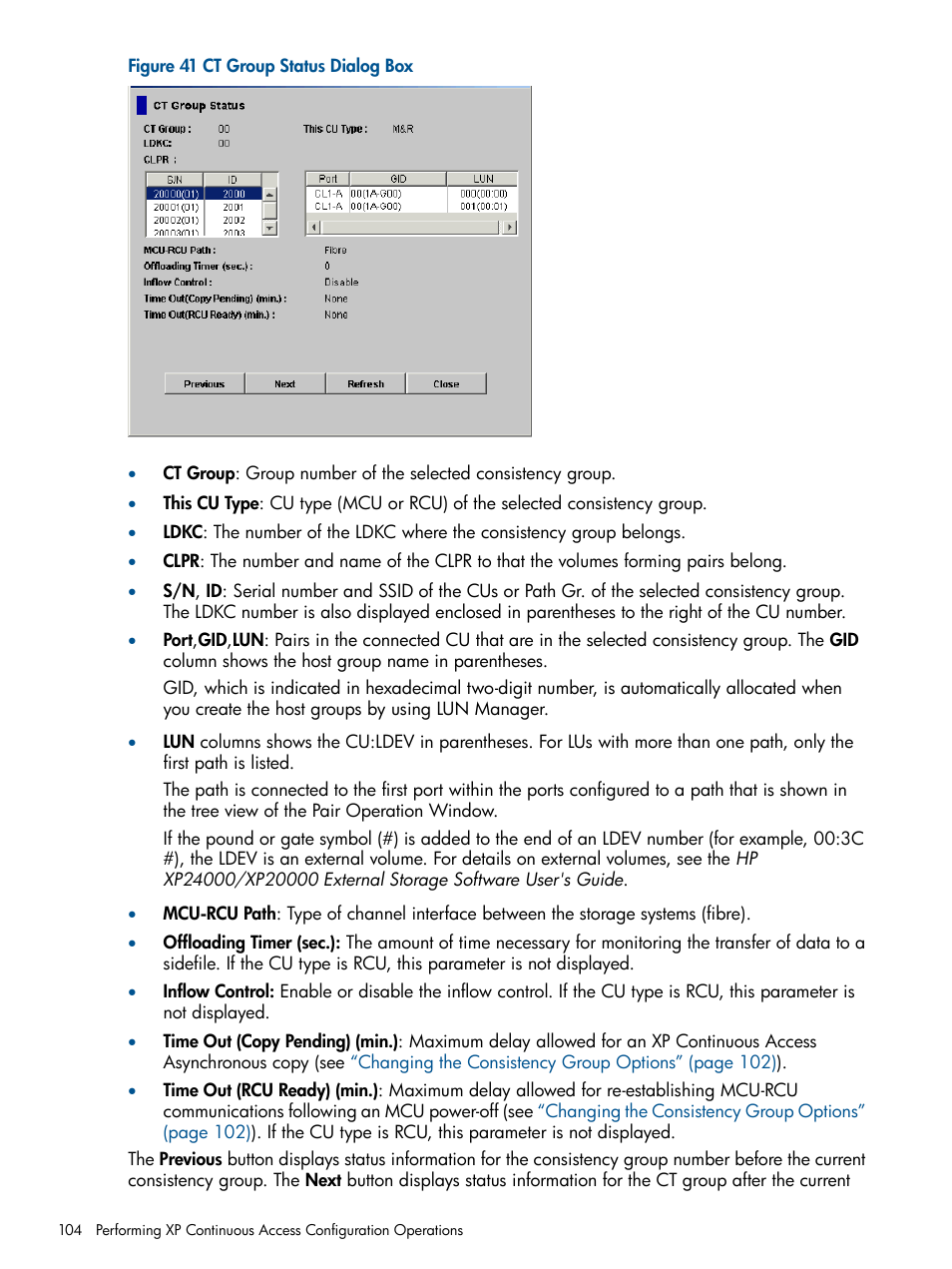 HP StorageWorks XP Remote Web Console Software User Manual | Page 104 / 176