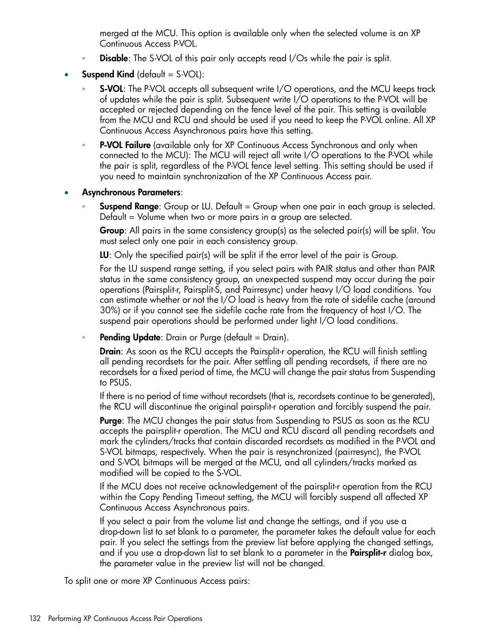 HP StorageWorks XP Remote Web Console Software User Manual | Page 132 / 176