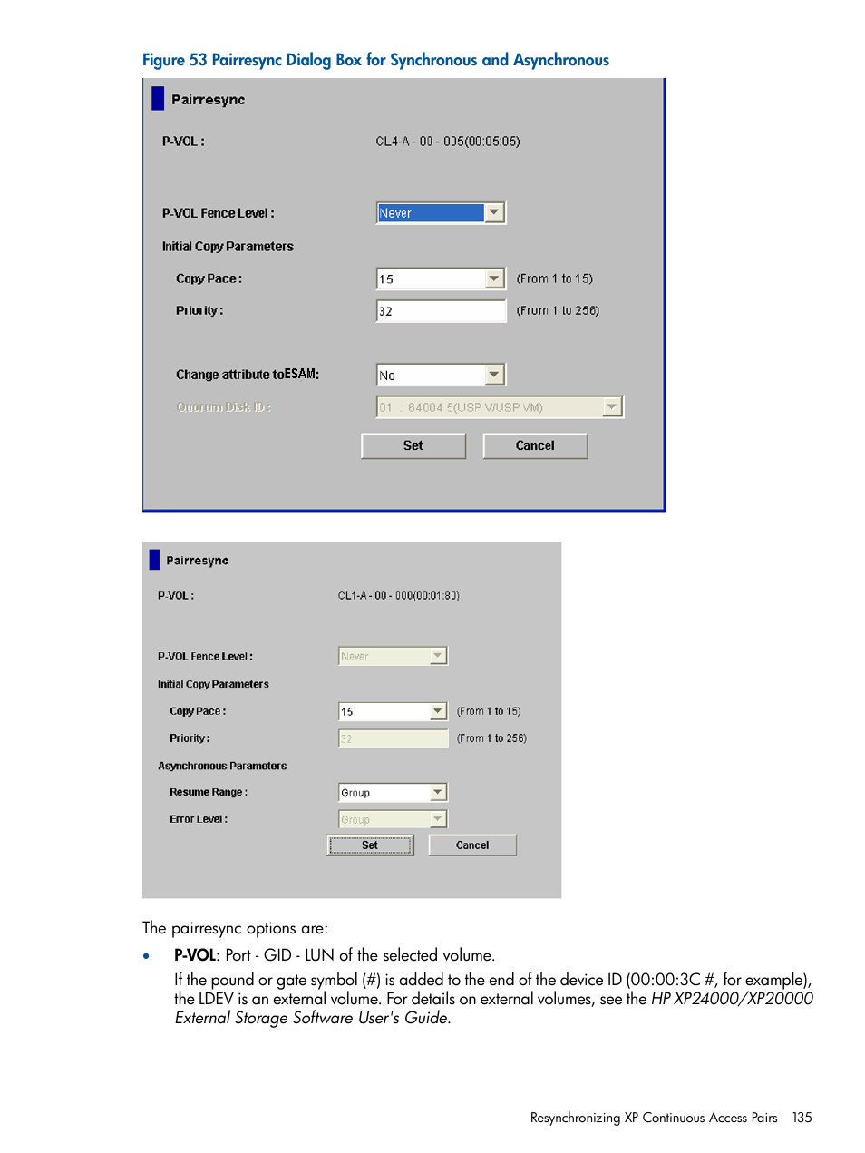HP StorageWorks XP Remote Web Console Software User Manual | Page 135 / 176