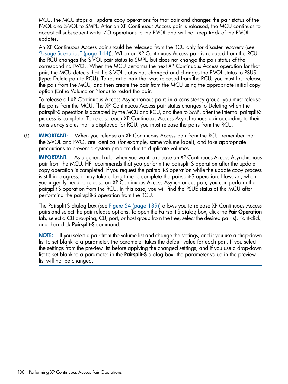 HP StorageWorks XP Remote Web Console Software User Manual | Page 138 / 176