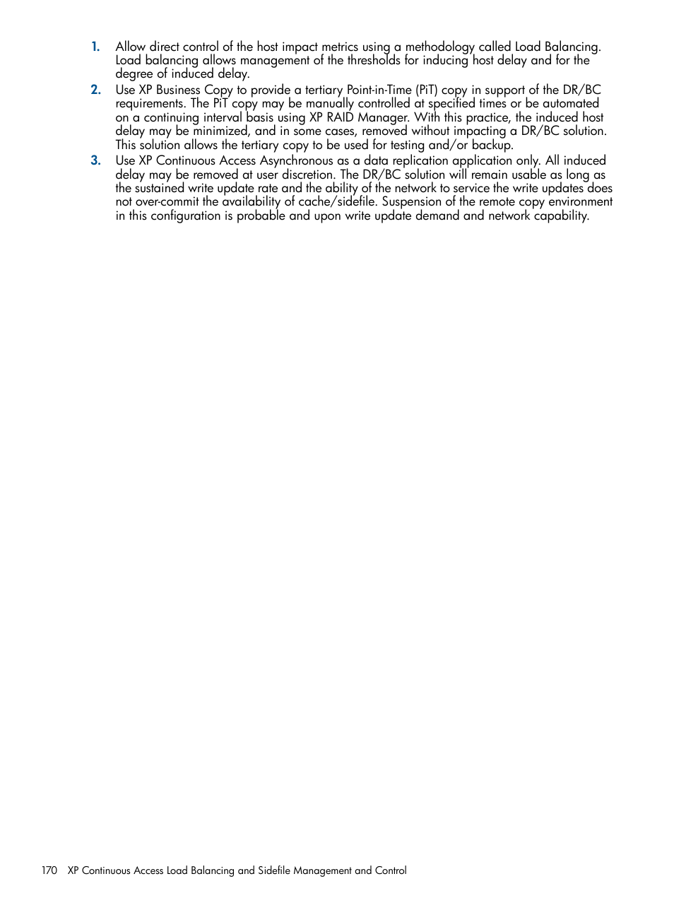 HP StorageWorks XP Remote Web Console Software User Manual | Page 170 / 176