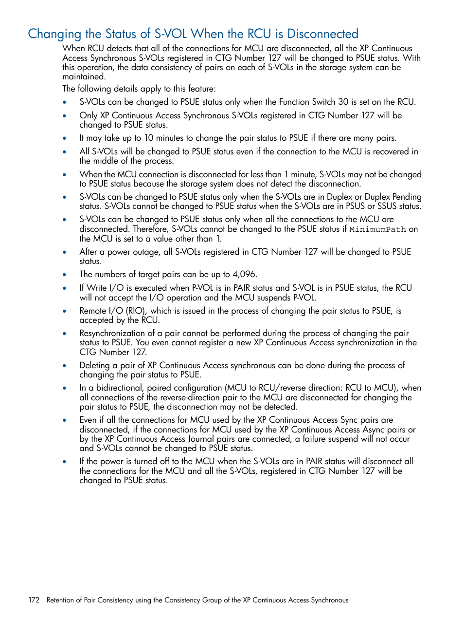 HP StorageWorks XP Remote Web Console Software User Manual | Page 172 / 176