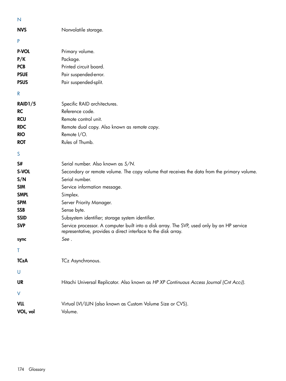 HP StorageWorks XP Remote Web Console Software User Manual | Page 174 / 176