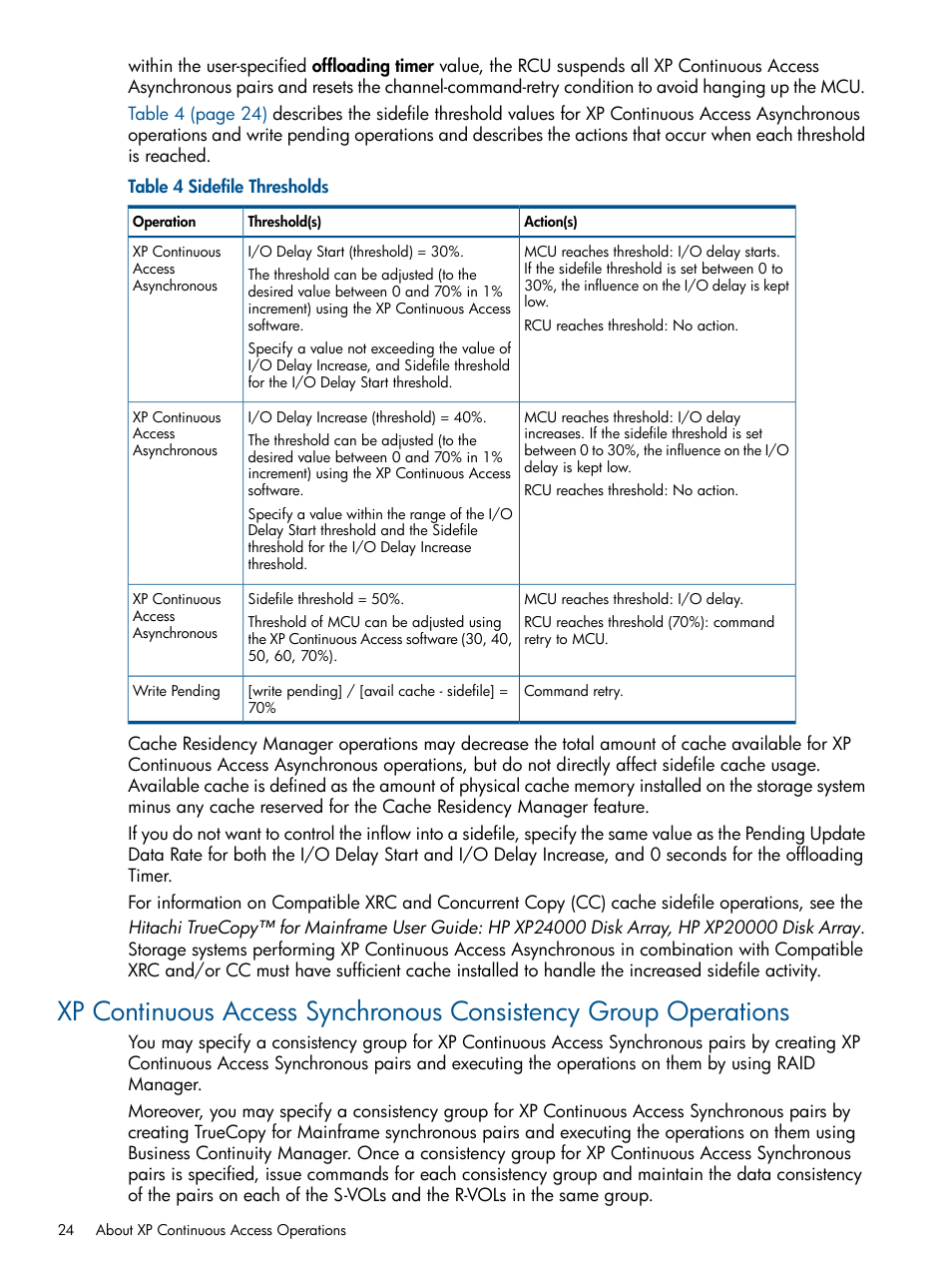 HP StorageWorks XP Remote Web Console Software User Manual | Page 24 / 176