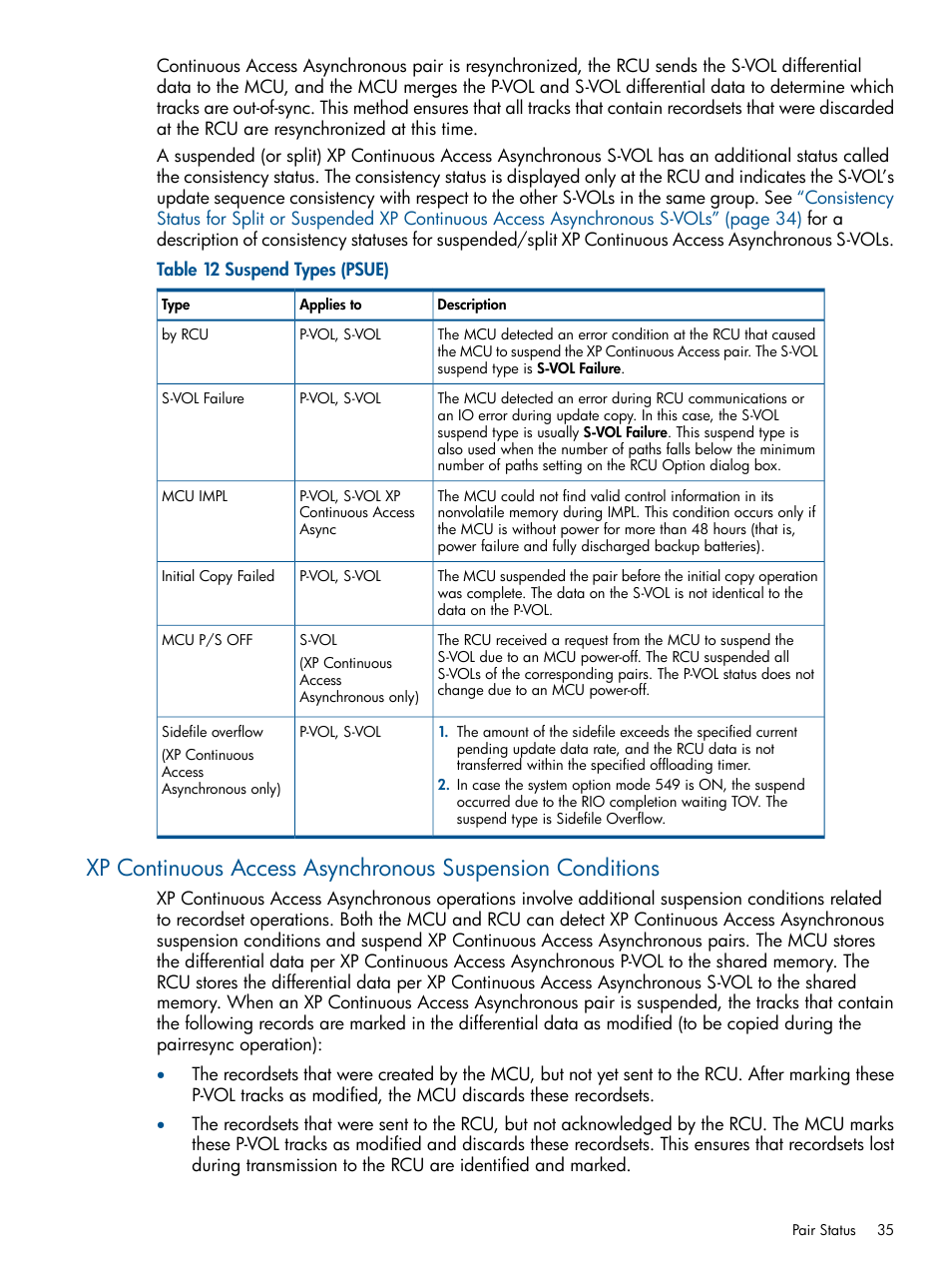 HP StorageWorks XP Remote Web Console Software User Manual | Page 35 / 176