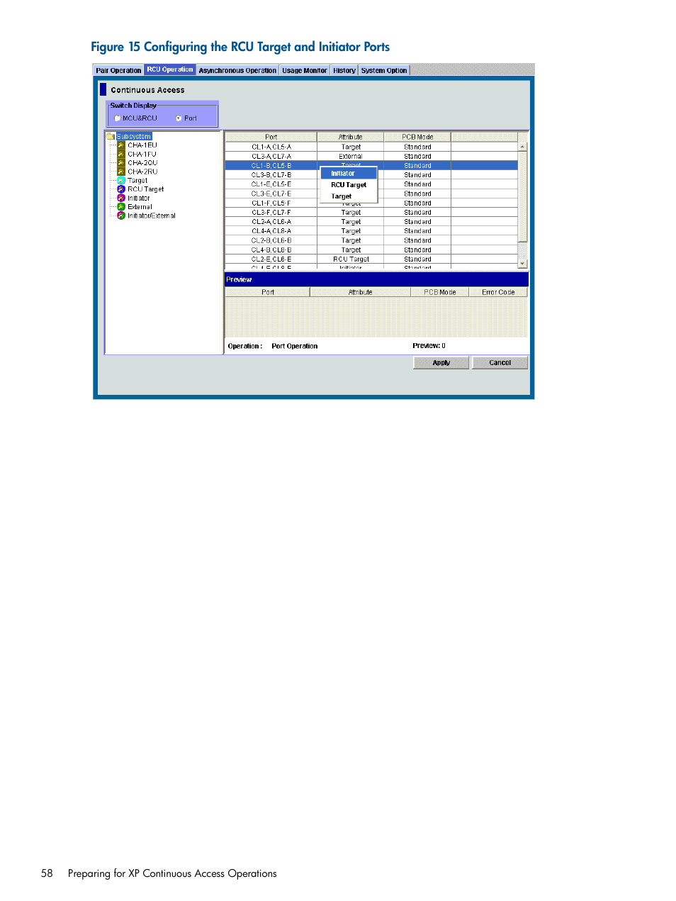 Configuring the | HP StorageWorks XP Remote Web Console Software User Manual | Page 58 / 176