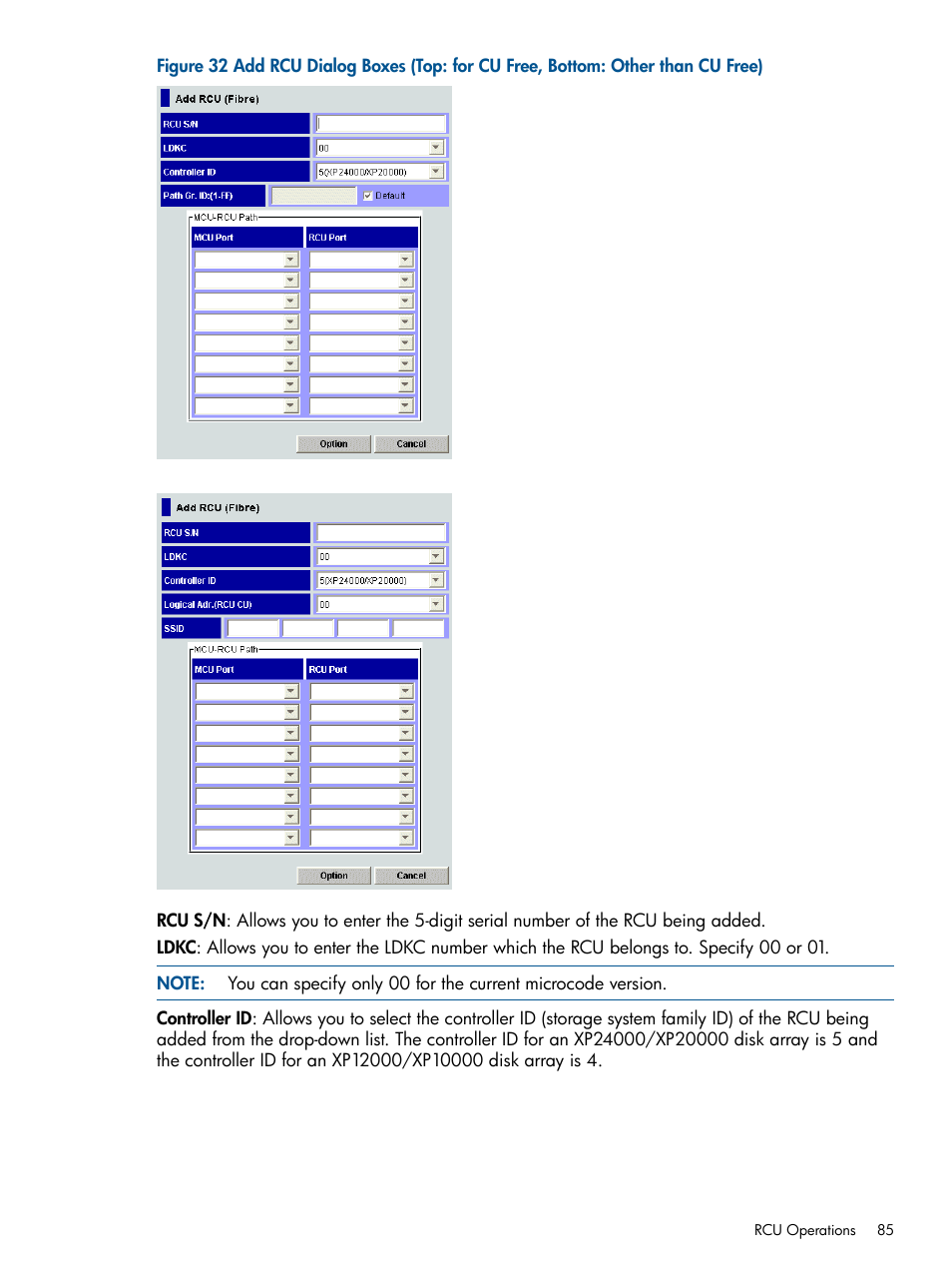 HP StorageWorks XP Remote Web Console Software User Manual | Page 85 / 176