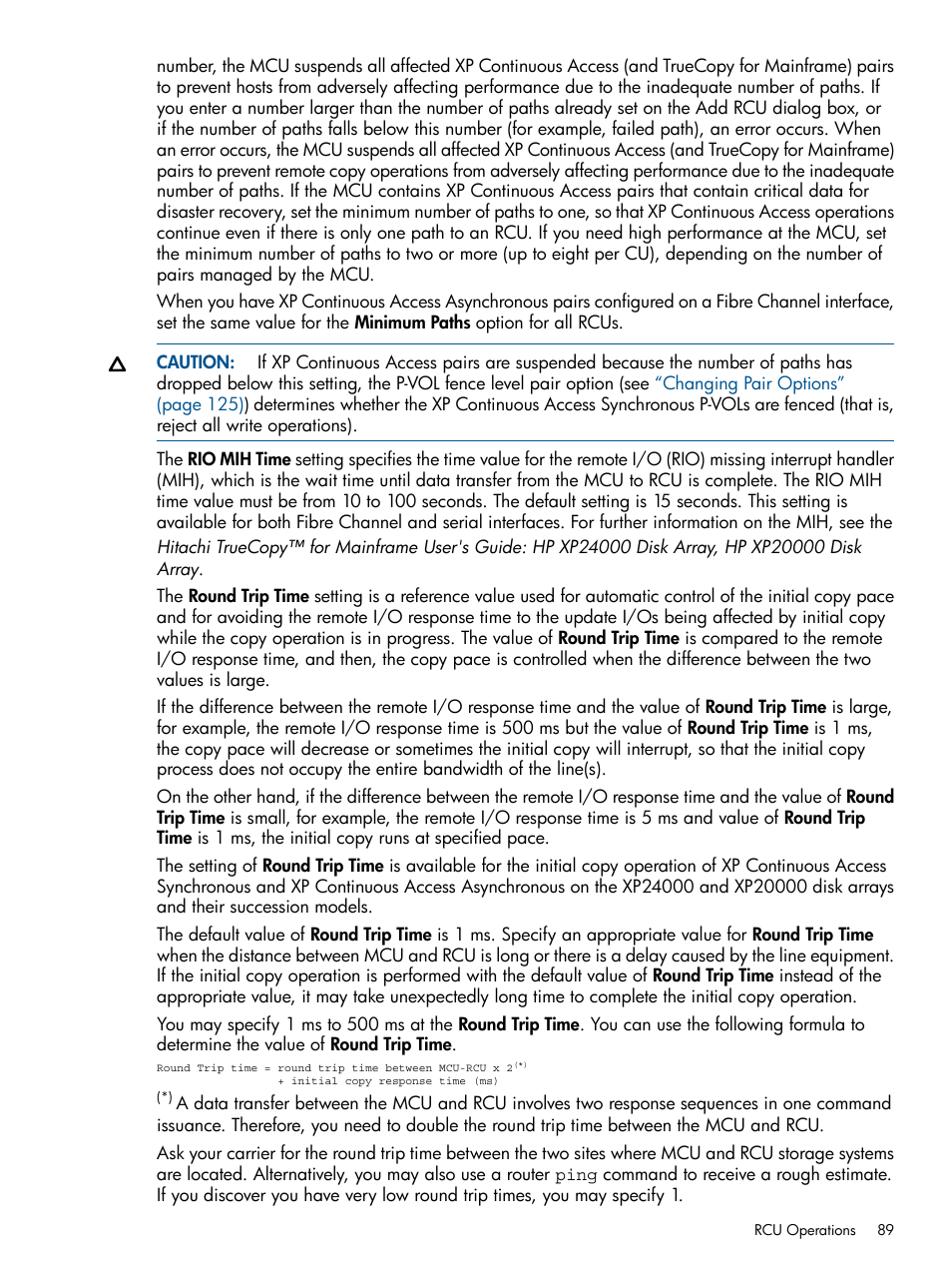 HP StorageWorks XP Remote Web Console Software User Manual | Page 89 / 176